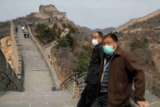 Wabah Corona Mereda, Tembok Besar di China Kembali Dibuka
