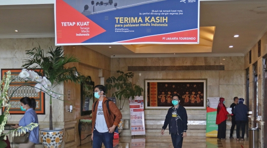 Ratusan Tenaga Medis Menginap di Hotel Grand Cempaka