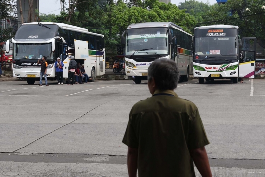 Dishub DKI Jakarta Hentikan Sementara Layanan Bus AKAP