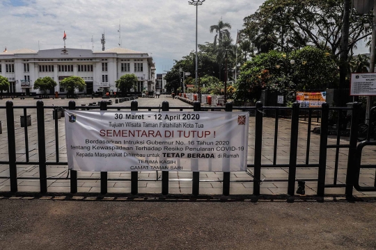 Penutupan Tempat Wisata di Jakarta Diperpanjang Akibat Covid-19