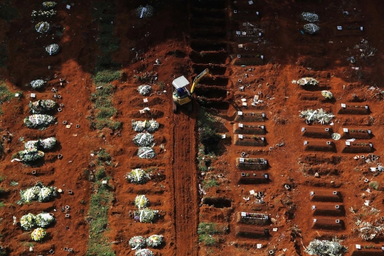 Brazil Siapkan Kuburan Massal Korban Covid-19