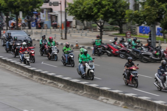 PSBB, Ojek Online Dilarang Antar Penumpang