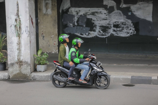 PSBB, Ojek Online Dilarang Antar Penumpang