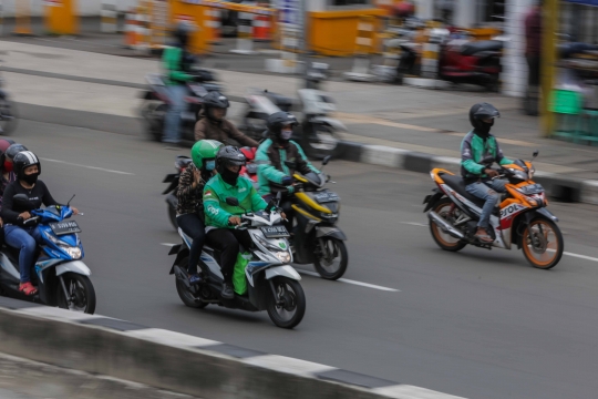 PSBB, Ojek Online Dilarang Antar Penumpang