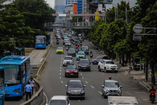 Kendaraan yang Melintas di Jakarta Naik 10 Persen