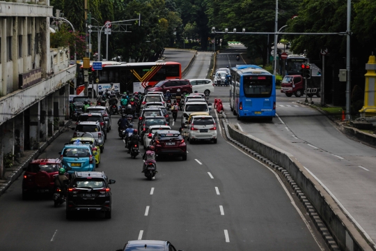 Kendaraan yang Melintas di Jakarta Naik 10 Persen