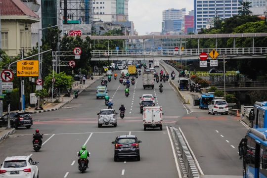 Kendaraan yang Melintas di Jakarta Naik 10 Persen