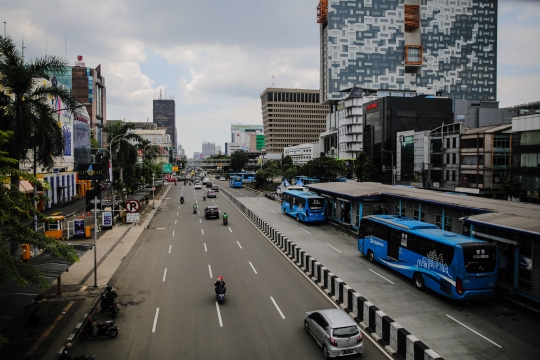 Kendaraan yang Melintas di Jakarta Naik 10 Persen