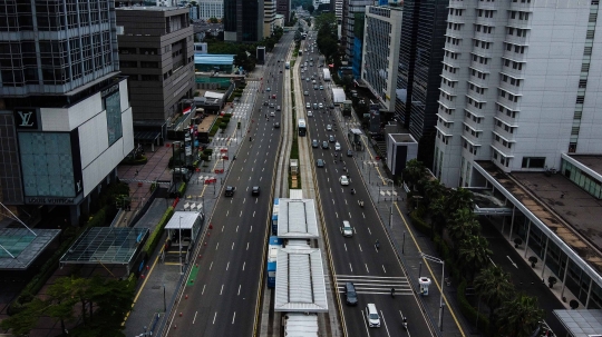 Kendaraan yang Melintas di Jakarta Naik 10 Persen
