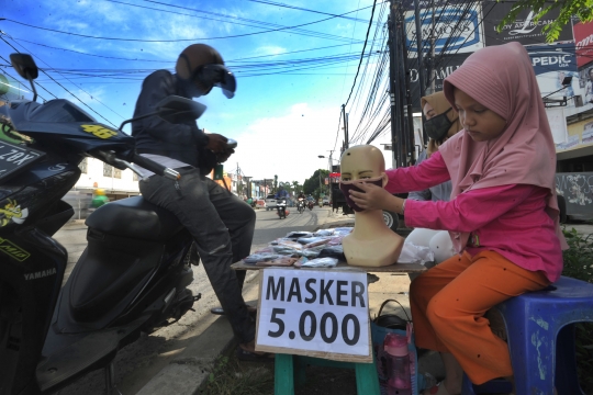 Penjualan Masker Kain Meningkat di Tengah Pandemi Corona