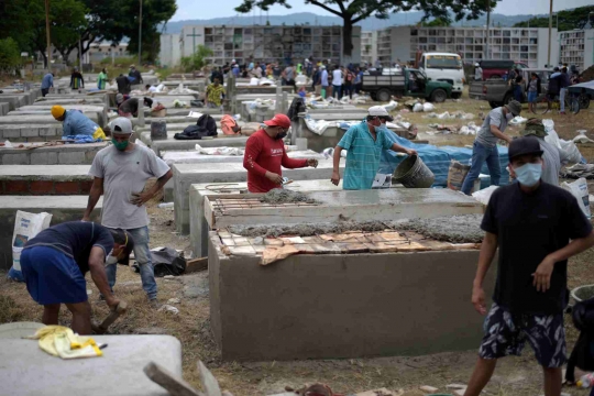 Ekuador Siapkan Pemakaman Baru untuk Korban Covid-19