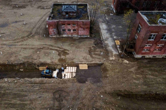 Pulau Hart Jadi Kuburan Massal Korban Covid-19 di New York