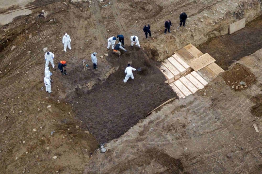 Pulau Hart Jadi Kuburan Massal Korban Covid-19 di New York