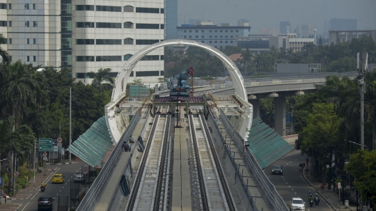 Pembangunan Infrastruktur Terus Berjalan Disaat PSBB Jakarta