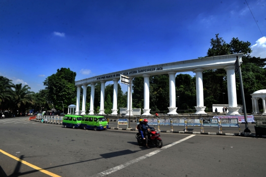 Lengangnya Kota Bogor pada Hari Pertama PSBB