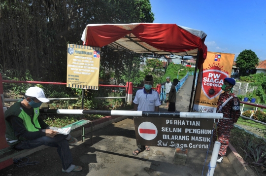 Lengangnya Kota Bogor pada Hari Pertama PSBB