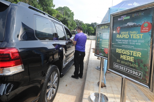 Permudah Warga, Rapid Test Mandiri Covid-19 Digelar di Senayan