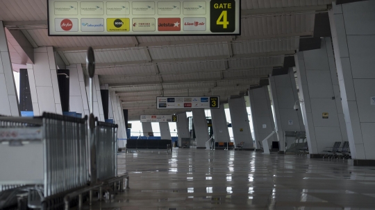 Terminal 3 Bandara Soekarno-Hatta Sepi