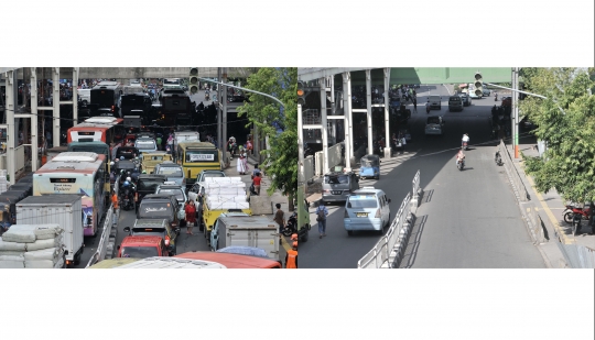 Kontras Pasar Tanah Abang Sebelum dan Saat Dilanda Covid-19