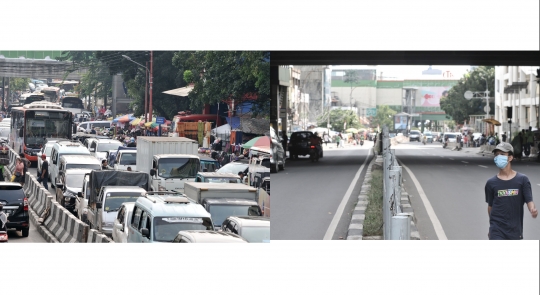 Kontras Pasar Tanah Abang Sebelum dan Saat Dilanda Covid-19