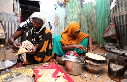 Potret Warga Somalia Jalani Ibadah Puasa di Tengah Keprihatinan