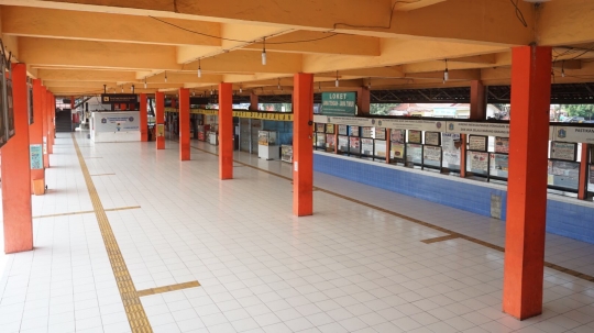 Intip Suasana Terkini Terminal Bus Kampung Rambutan