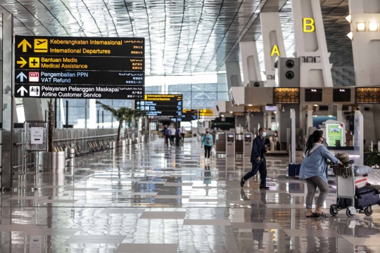 Layanan Transportasi Dibuka, Bandara Soekarno-Hatta Terpantau Sepi