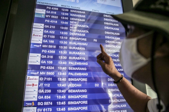 Layanan Transportasi Dibuka, Bandara Soekarno-Hatta Terpantau Sepi