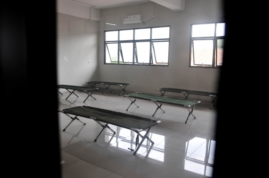 Melihat Ruang Isolasi Covid-19 di Gedung Sekolah