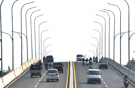 Flyover Simpang Gaplek Mulai Beroperasi