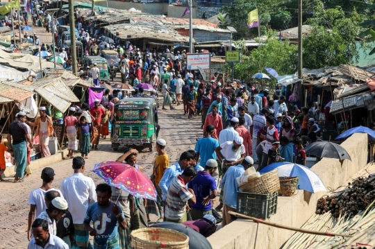 Mimpi Buruk Virus Corona Hantui Kamp Pengungsian Rohingya di Bangladesh