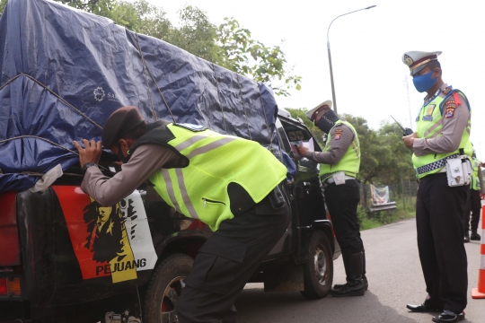 Penjagaan Ketat Tol Merak untuk Antisipasi Pemudik