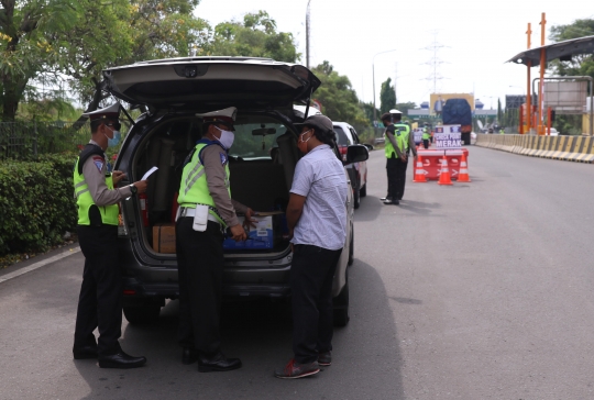 Penjagaan Ketat Tol Merak untuk Antisipasi Pemudik