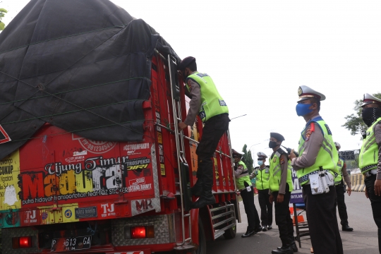 Penjagaan Ketat Tol Merak untuk Antisipasi Pemudik