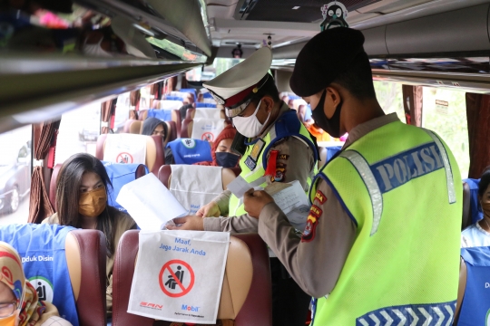 Penjagaan Ketat Tol Merak untuk Antisipasi Pemudik