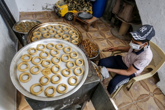 Melihat Pembuatan Kue Tradisional Palestina Jelang Lebaran