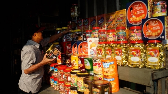 Penjualan Kue Kering Jelang Lebaran Turun 50 Persen