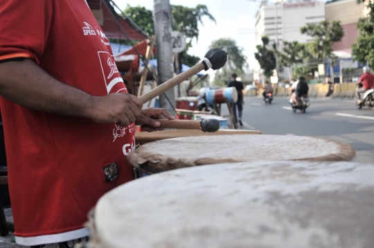 Nestapa Penjual Beduk Tanah Abang Terdampak Covid-19