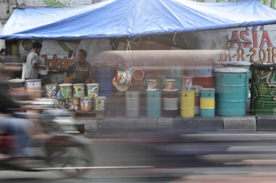 Nestapa Penjual Beduk Tanah Abang Terdampak Covid-19