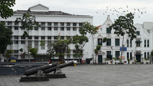 H+2 Lebaran, Kota Tua Sepi Akibat Pandemi