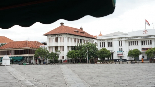H+2 Lebaran, Kota Tua Sepi Akibat Pandemi