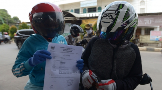 Pemeriksaan Surat Izin Keluar Masuk Jakarta