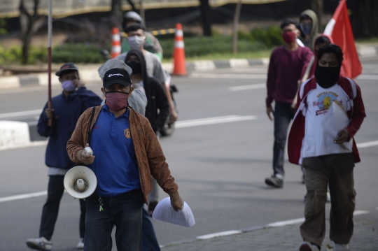 Geruduk KPK, Massa Solidaritas Mahasiswa Minang Jakarta Dibubarkan