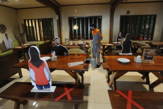 Menengok Rumah Makan yang Terapkan Protokol Kesehatan Menyambut New Normal