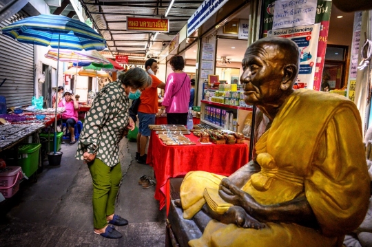 Menengok Pasar Jimat di Thailand di Tengah Pembatasan Sosial