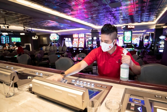 Intip Persiapan Kasino di Las Vegas Jelang Pembukaan Kembali