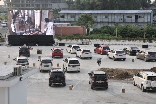 Drive in Cinema, Hiburan Alternatif di Tengah Pandemi