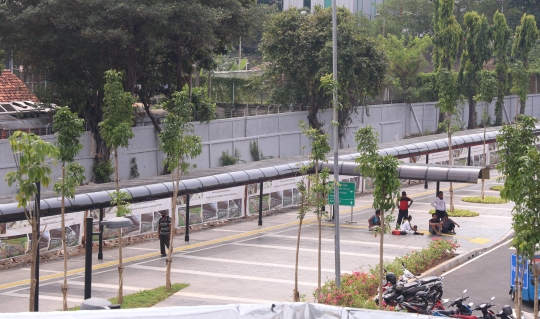 Menengok Kawasan Integrasi Antarmoda di Stasiun Tanah Abang