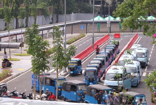 Menengok Kawasan Integrasi Antarmoda di Stasiun Tanah Abang