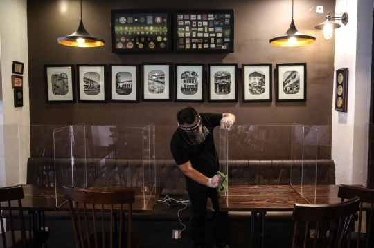 New Normal, Cafe dan Restoran di Jakarta Terapkan Protokol Kesehatan
